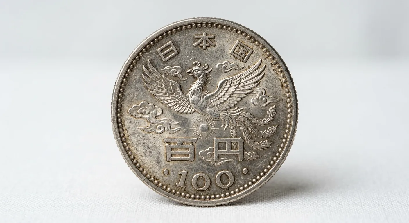 鳳凰100円銀貨