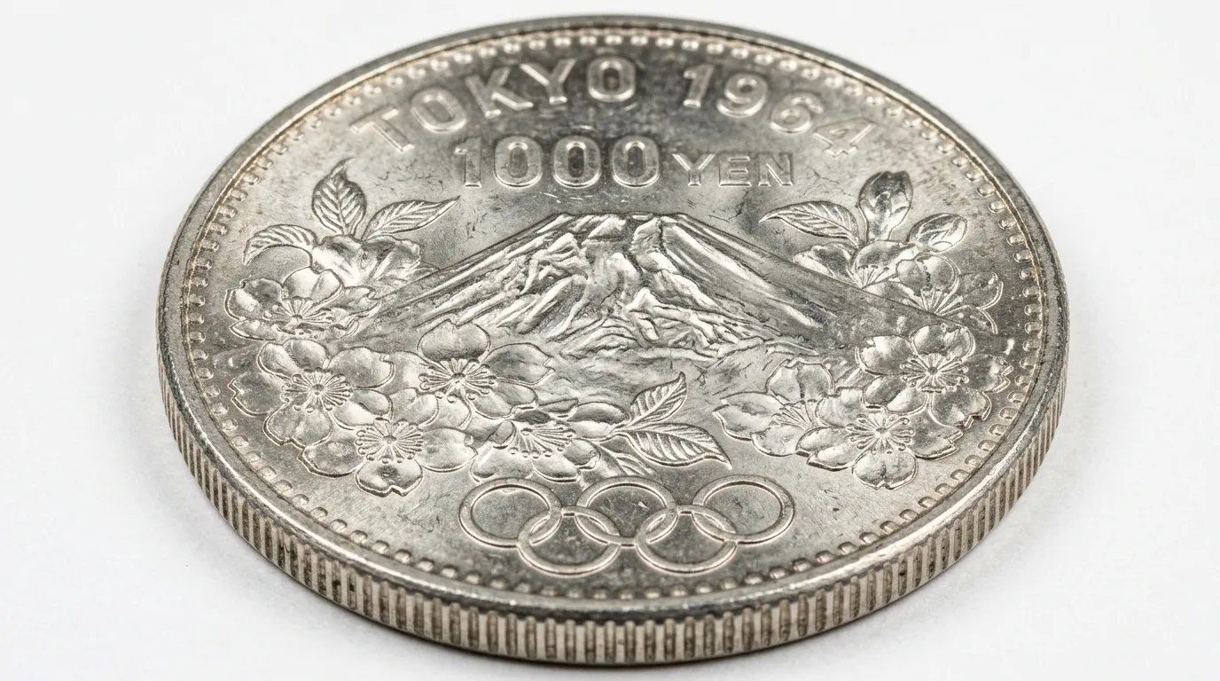東京オリンピック1000円銀貨